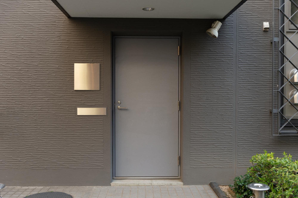 Albany Solid Steel Front Door